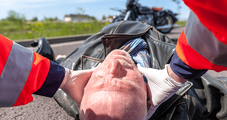 Head Injuries during Motorcycle Accidents