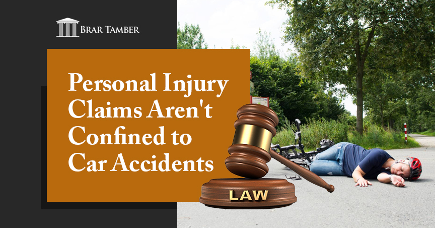 Personal Injury Claims Aren't Confined to Car Accidents